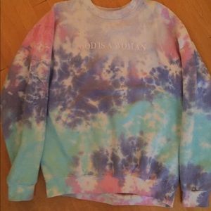 God is a woman crewneck